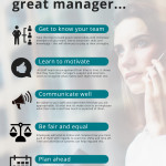 How to Be a Great Manager Infographic